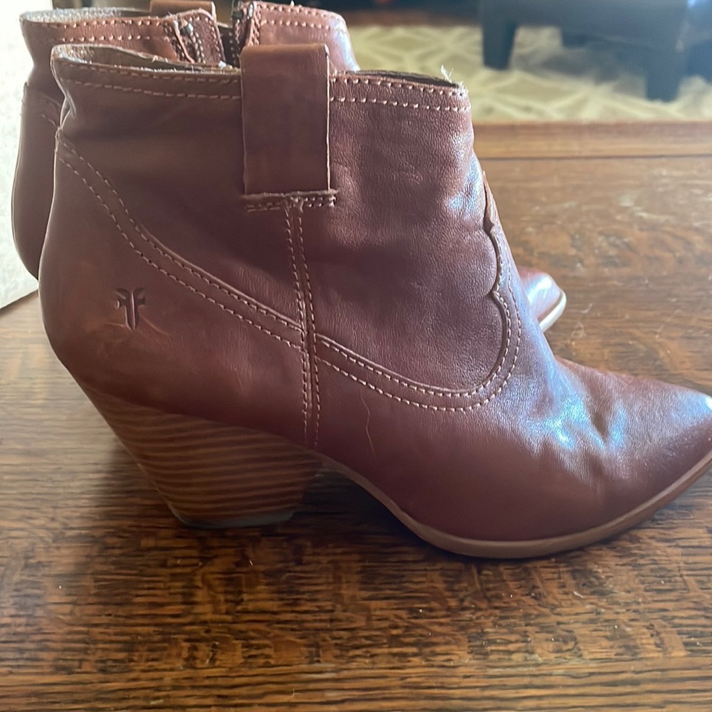 Frye ankle booties